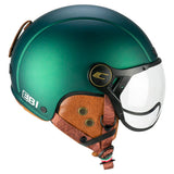 CGM 801V JET EBI VINTAGE Abierto Casco Verde Satinado