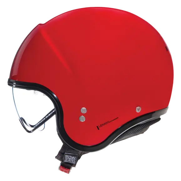 NOLAN N21-06 CLASSICO 307 Moto Aberto Capacete Vermelho Brilhante