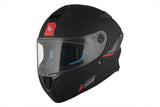 MT Targo S Solid A1 Cascos integrales para motocicleta negro mate