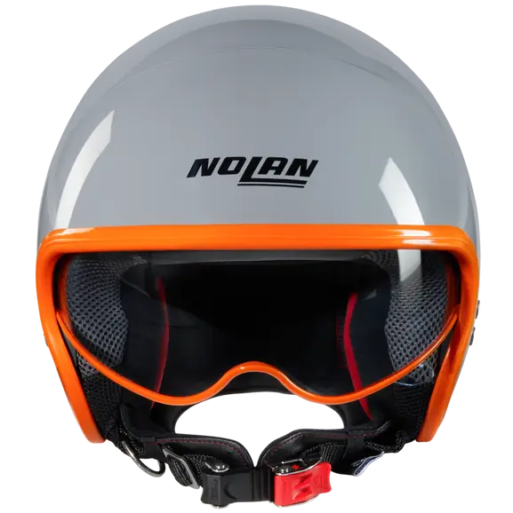 NOLAN N21-06 OCIO 343 Open Face Motorcycle Helmet Orange Gray – 2 – Maximomoto PT