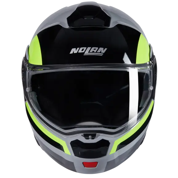 NOLAN N90-03 ROBOTO 346 modular motorcycle Casco Negro Gris Amarillo – 2 – Maximomoto PT