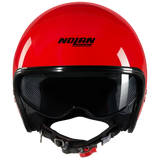 NOLAN N21-06 CLASSICO 307 Moto Aberto Capacete Vermelho Brilhante