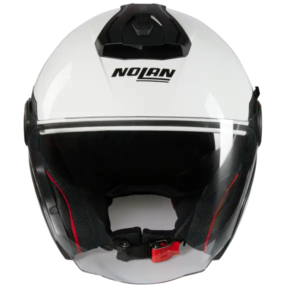 NOLAN N40-5 CLASSICO 305 Abierto Moto Casco Negro Blanco – 2 – Maximomoto PT
