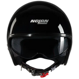NOLAN N21-06 CLASSICO 301 Moto Mini Jet Capacete Preto Brilhante