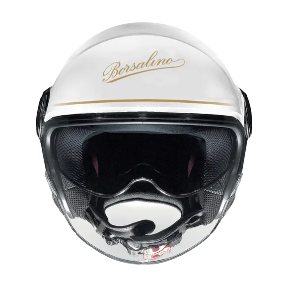 NOLAN N21 VISOR-6 BORSALINO 124 Open Moto Casco Oro Blanco – 2 – Maximomoto PT