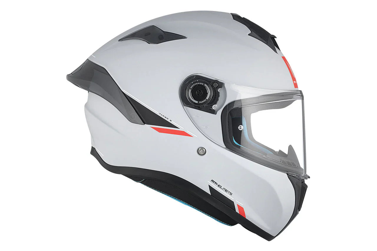 MT Targo S Solid A12 Casco integral sports motorcycle gray shiny – 5 – Maximomoto PT