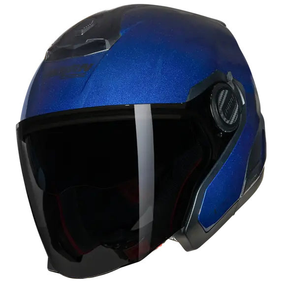 NOLAN N40-5 CLASSIC NOBILE 312 Open Motorcycle Casco Black Blue – 3 – Maximomoto PT