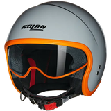 NOLAN N21-06 OCIO 343 Moto Aberto Capacete Laranja Cinza