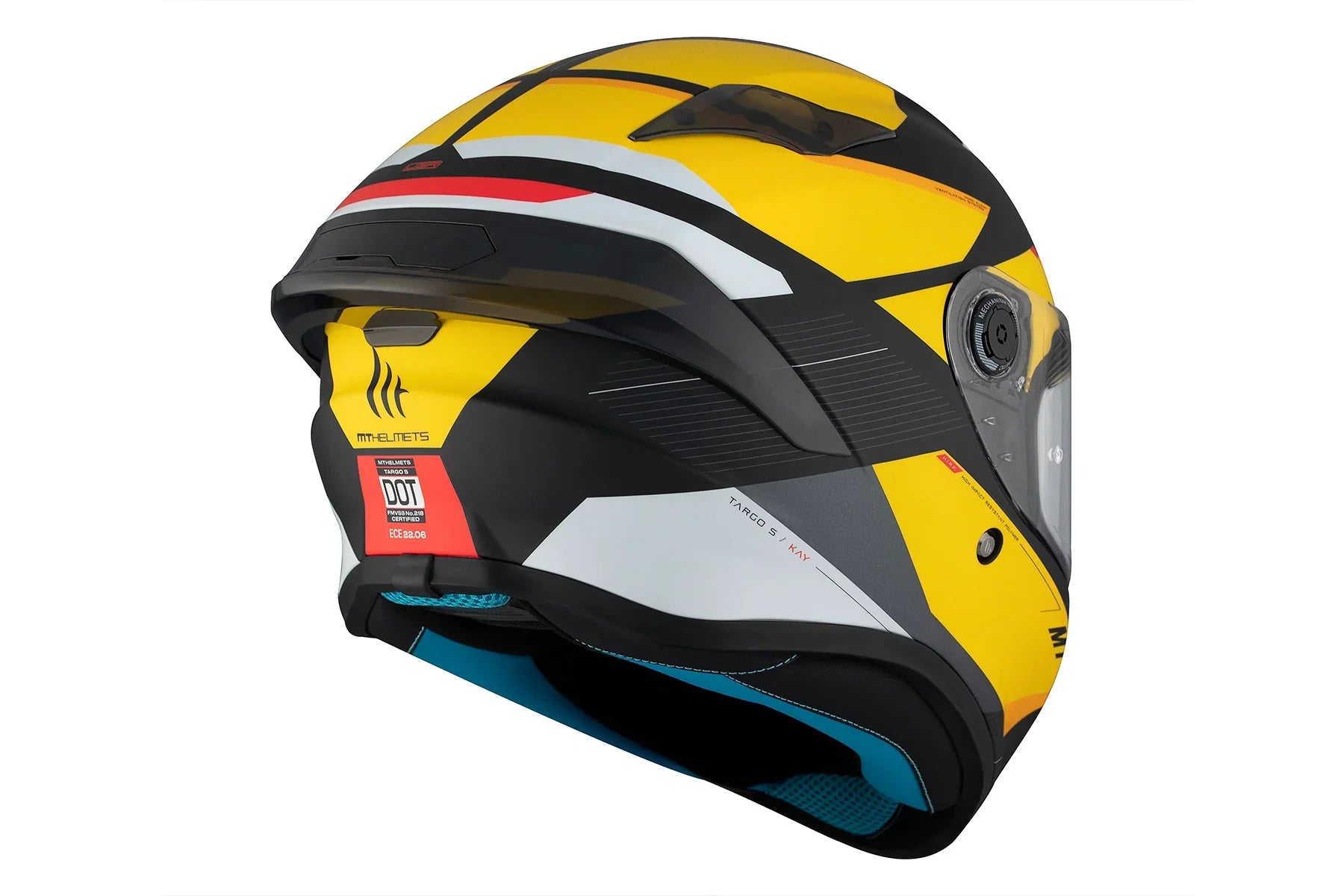 MT Targo S Kay B3 Matt Full sports motorcycle helmets – 6 – Maximomoto PT