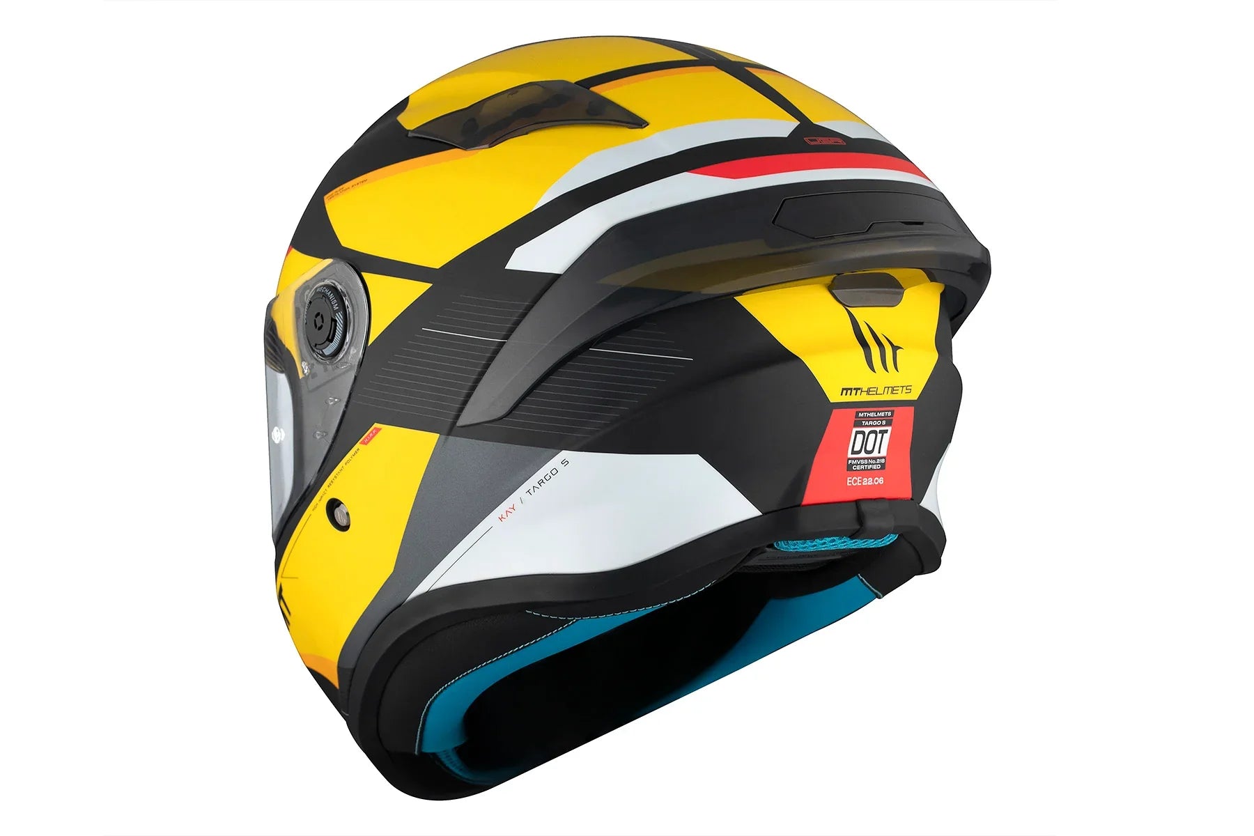 MT Targo S Kay B3 Matt Full sports motorcycle helmets – 8 – Maximomoto PT