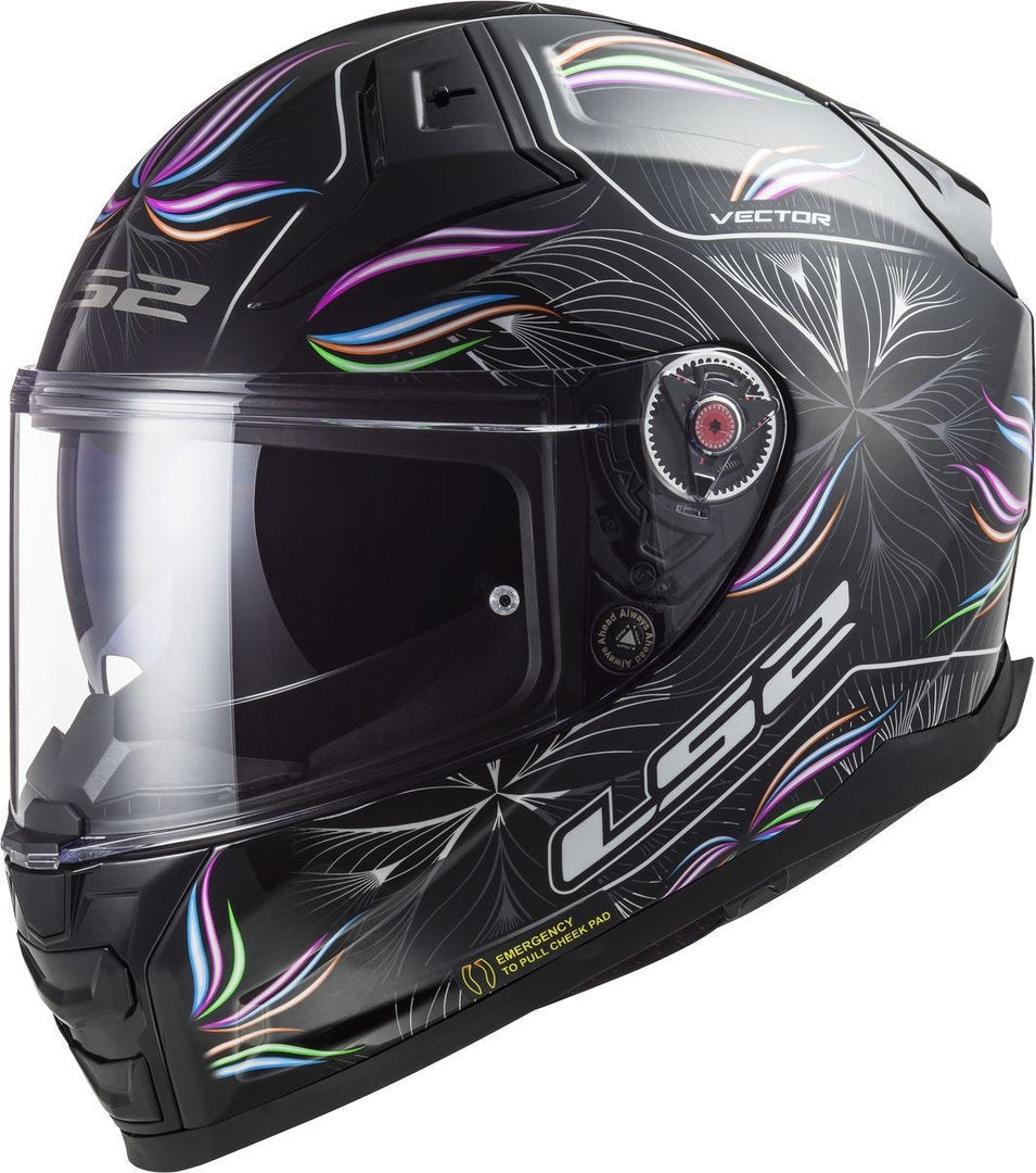 LS2 FF811 VECTOR II TROPICAL BLACK WHITE – 2 – Maximomoto PT