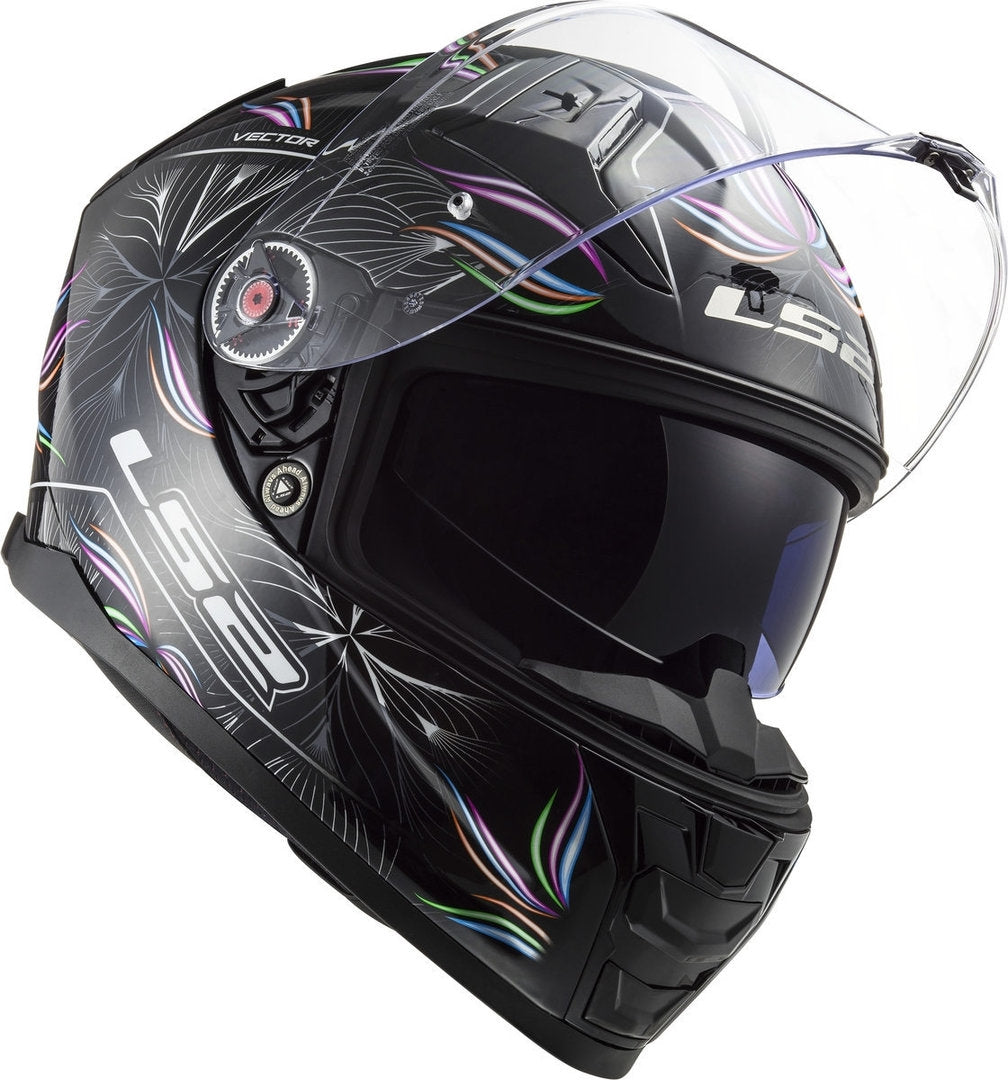 LS2 FF811 VECTOR II TROPICAL BLACK WHITE – 4 – Maximomoto PT