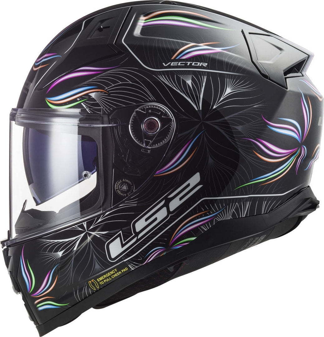 LS2 FF811 VECTOR II TROPICAL BLACK WHITE – 6 – Maximomoto PT