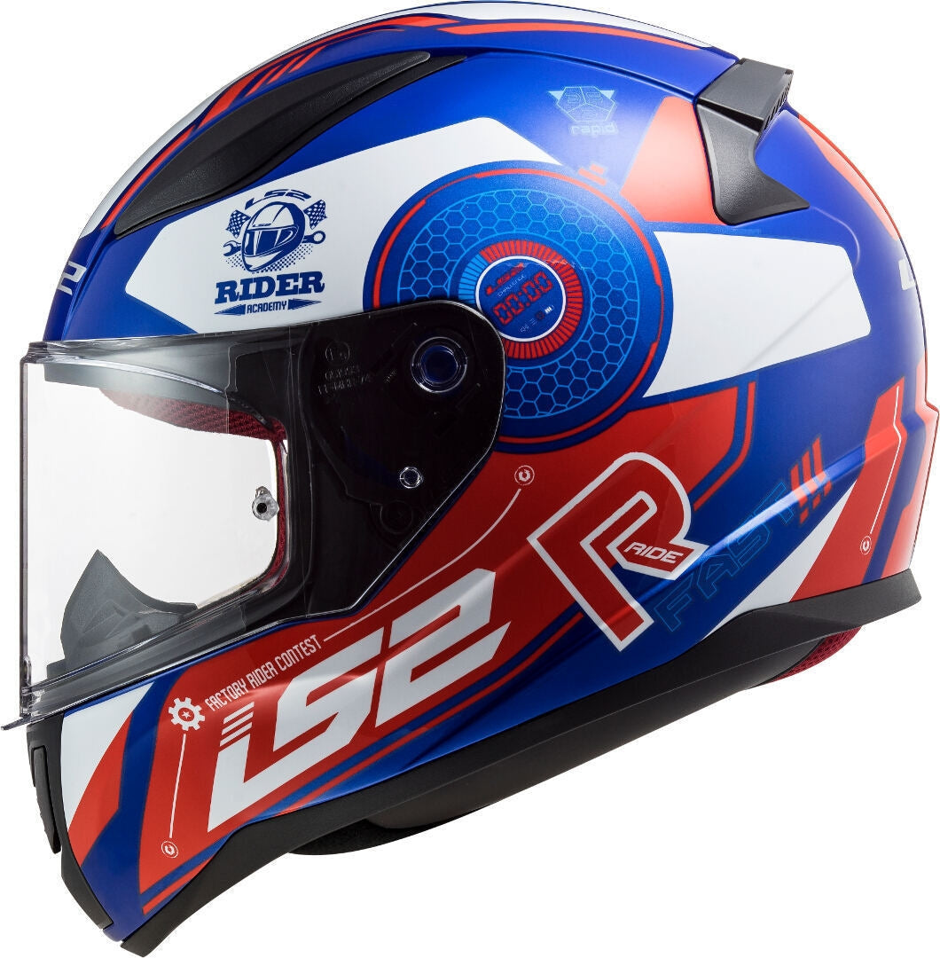 LS2 FF353 RAPID STRATUS GLOSS BLUE RED WHITE  – 1 – Maximomoto PT