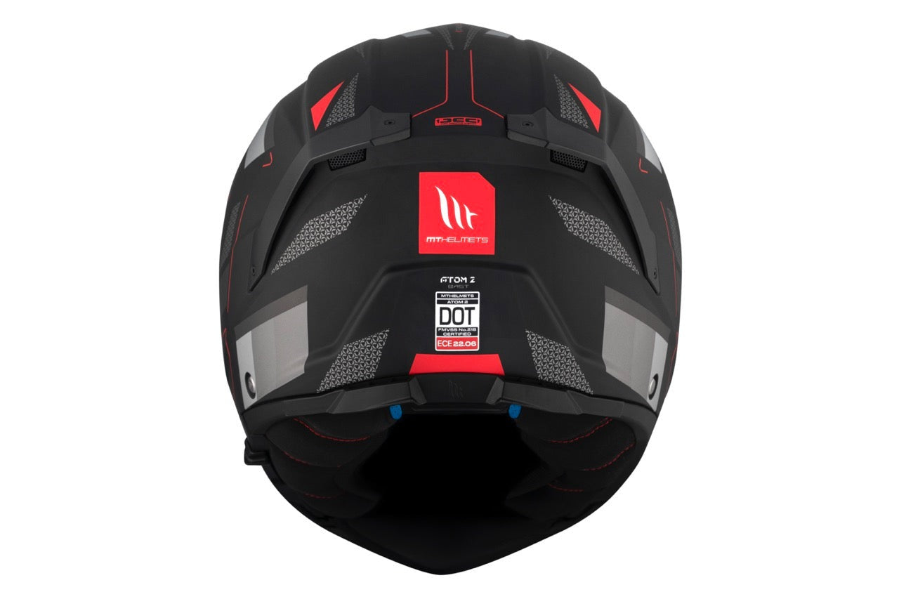 MT ATOM 2 SV BAST D5 CAPACETE MODULAR MOTOCICLETA