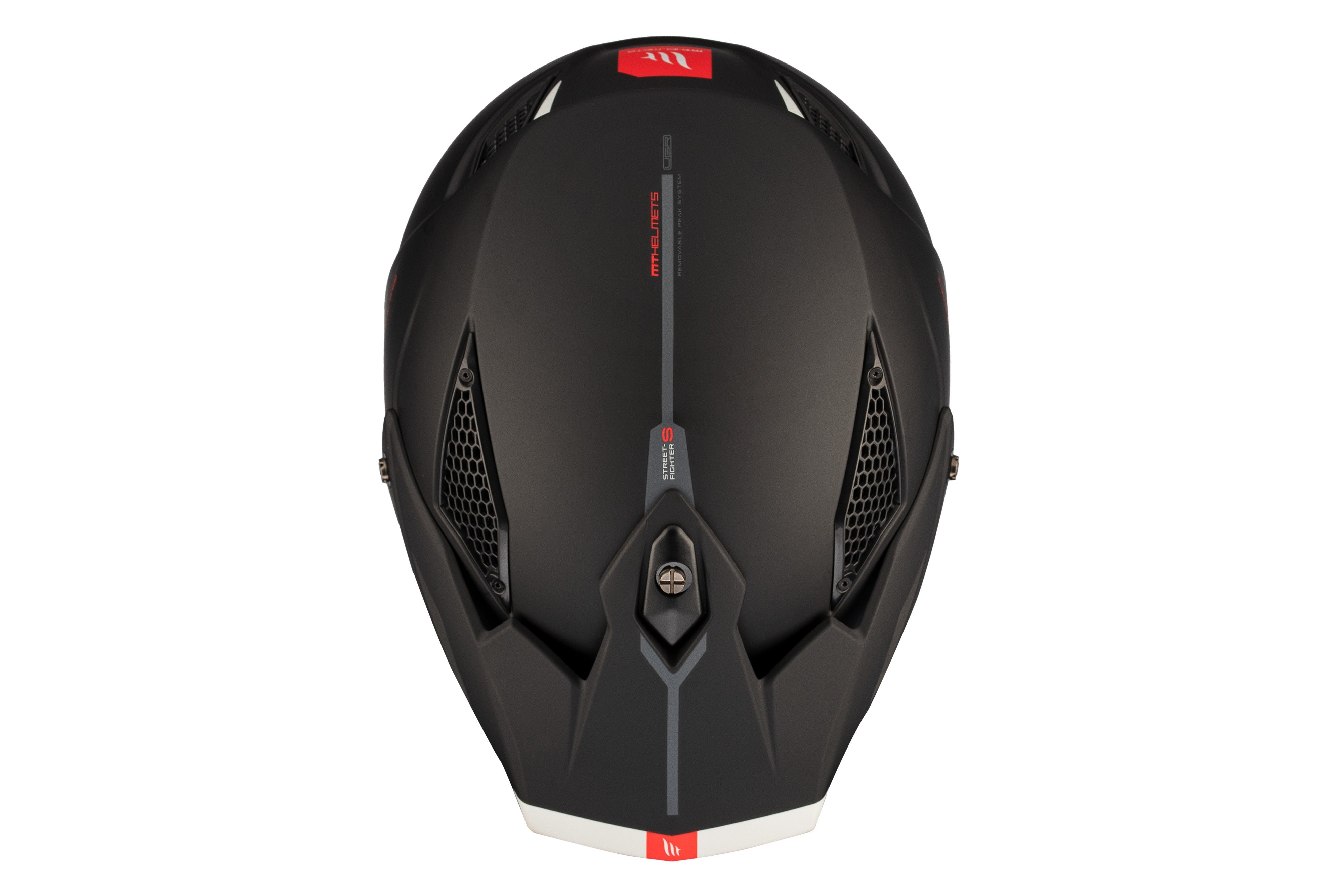 MT STREET FIGHTER S SV SOLID A1 MOTO CAPACETE