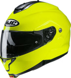 HJC C91 VERT VERDE FLUORESCENTE