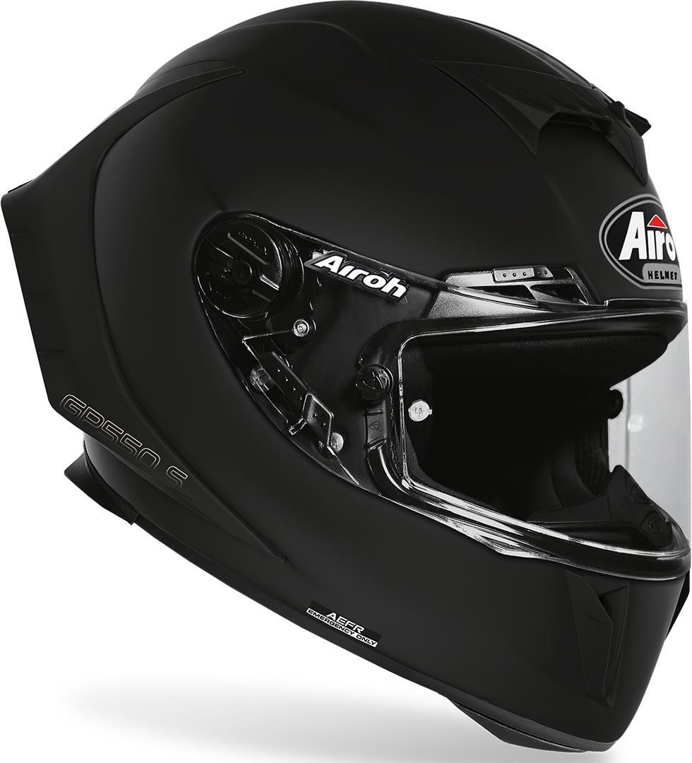 AIROH - CASCOS GP550 S COLOR BLACK MATT