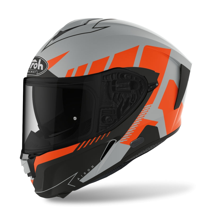 AIROH - CASCOS SPARK RISE ORANGE MATT