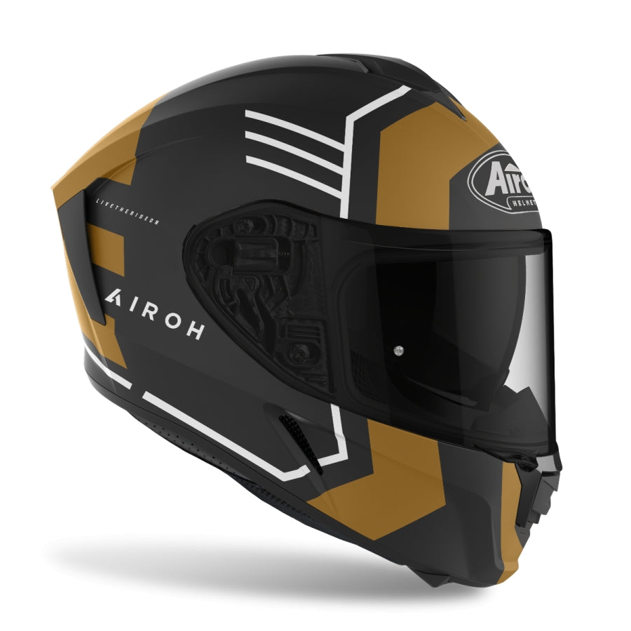 AIROH - CASCOS SPARK THRILL GOLD MATT