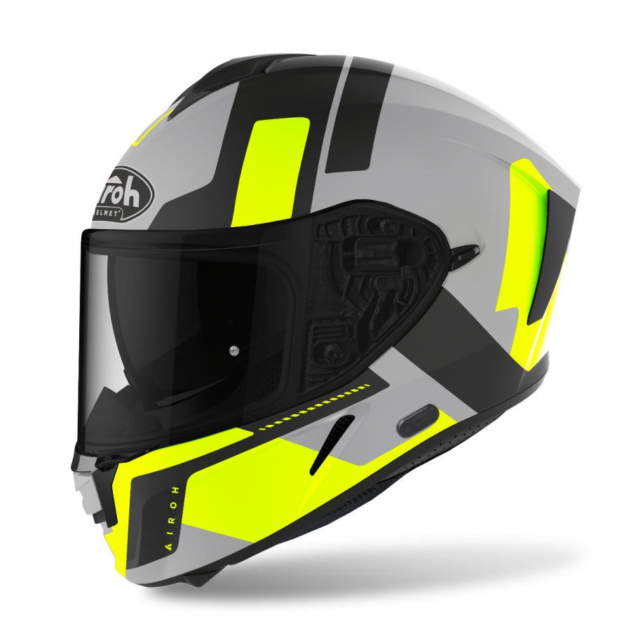 AIROH - CASCOS SPARK SHOGUN YELLOW MATT