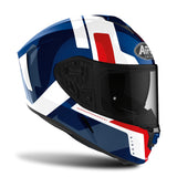 AIROH - CASCOS SPARK SHOGUN BLUE/RED GLOSS