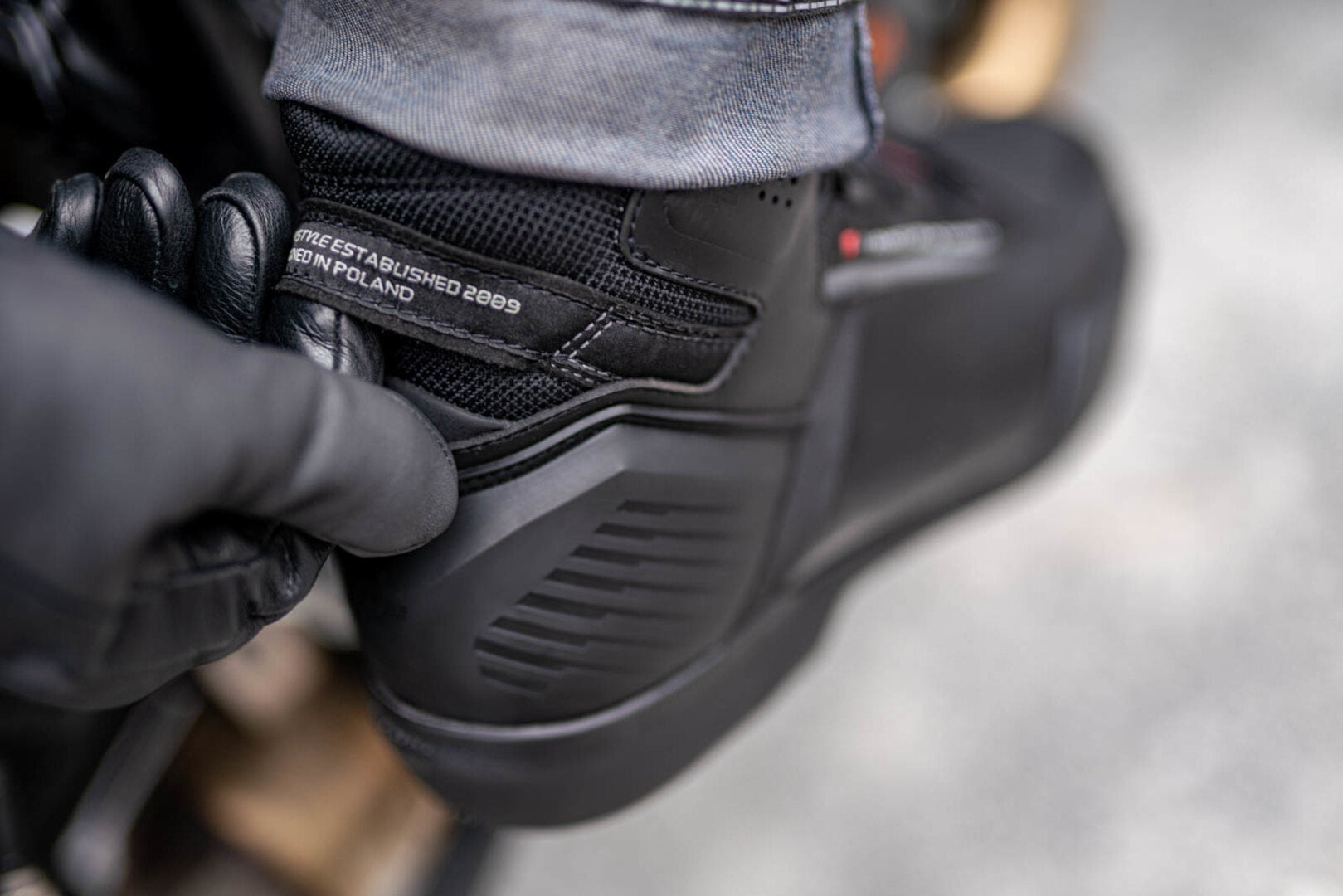 SHIMA EDGE WP Moto Urban Botas Preto