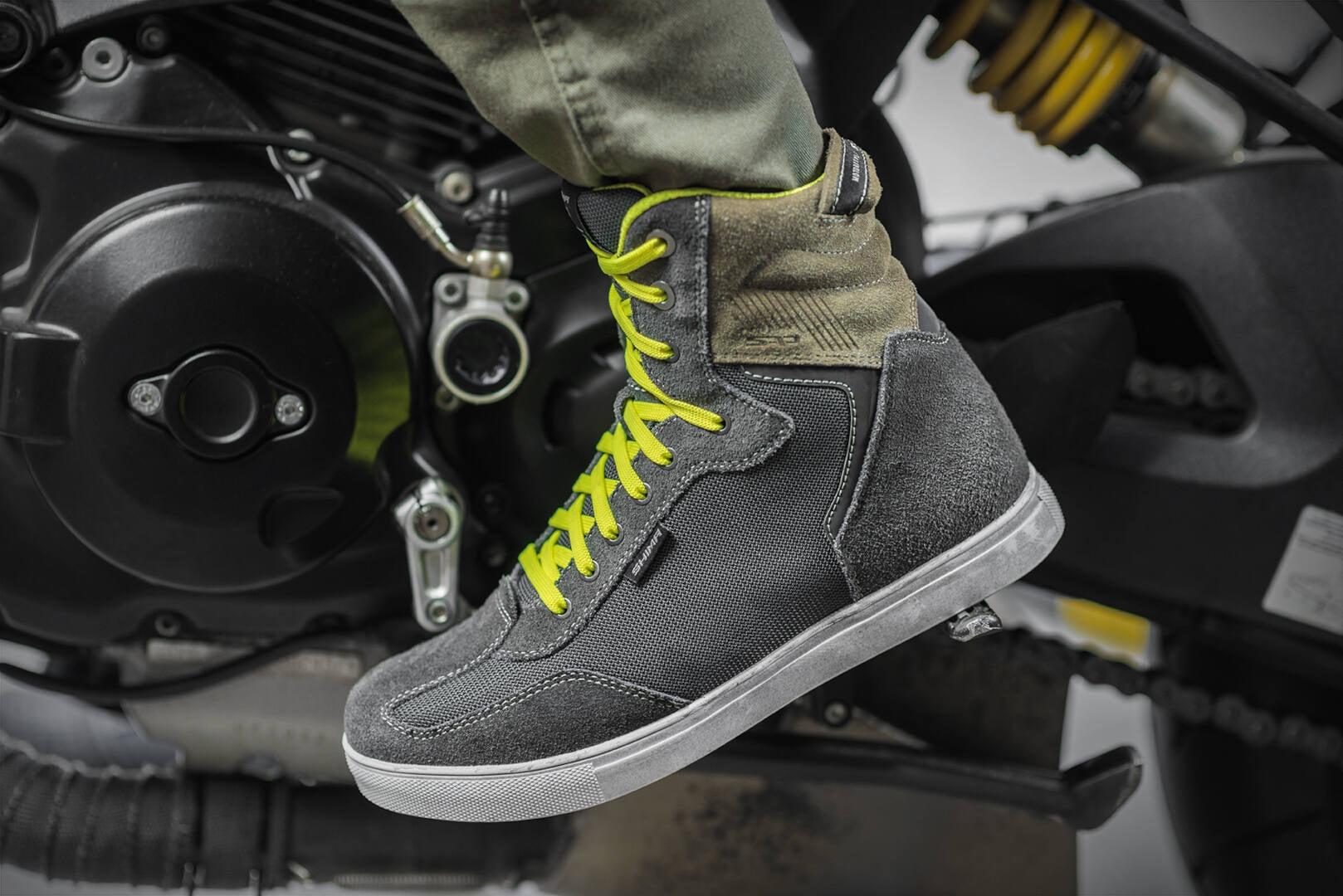 SHIMA REBEL VENT MEN BOOTS GRAY – 6 – Maximomoto PT