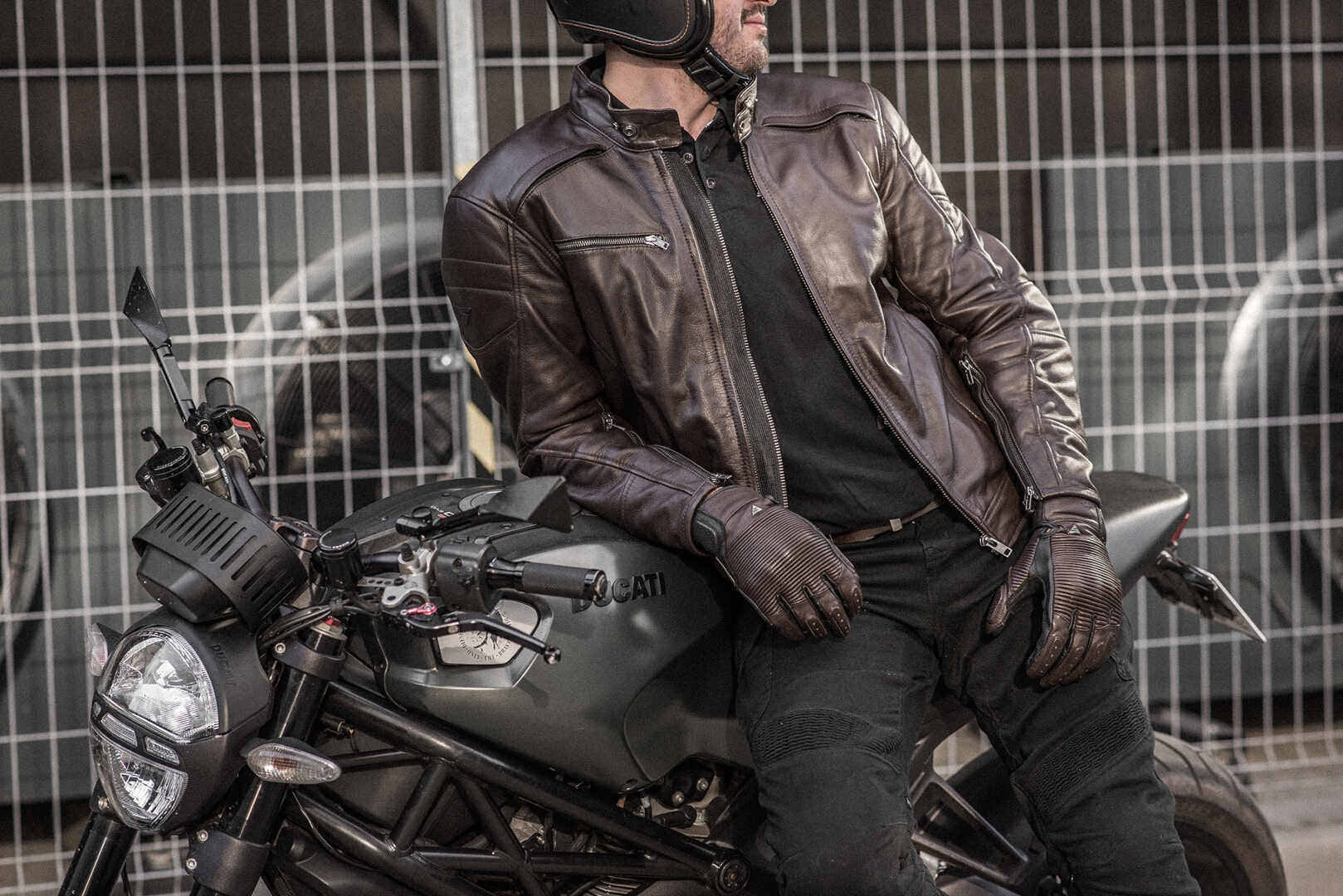 SHIMA BLAKE JACKET BROWN