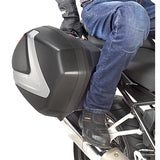 GIVI MKSIDE V37 Maleta Laterales Reflector Ahumado Plateado Mate 37 L