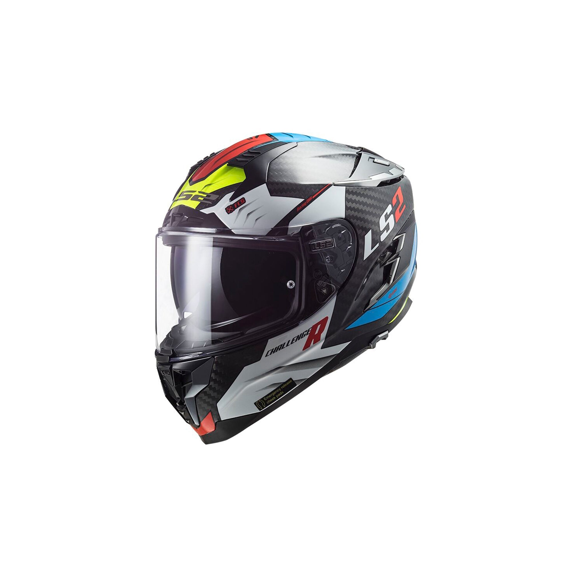 LS2 FF327 CHALLENGER CT2 SPORTY WHITE – 5 – Maximomoto PT