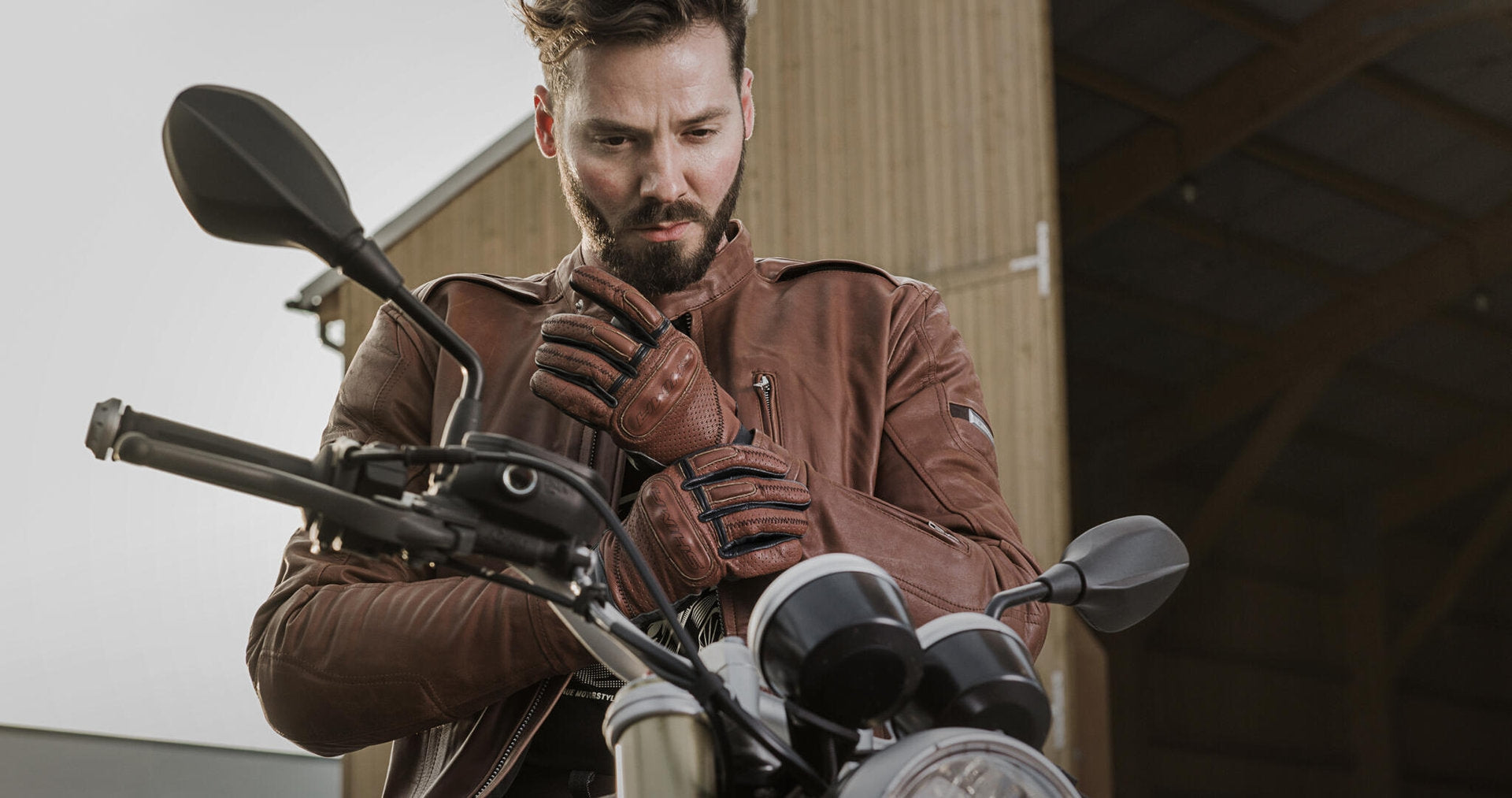 SHIMA CALIBER MEN BROWN Gloves – 4 – Maximomoto PT