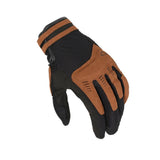 MACNA DARKO MOTOCICLETA VERÃO LUVAS PRETO CASTANHO