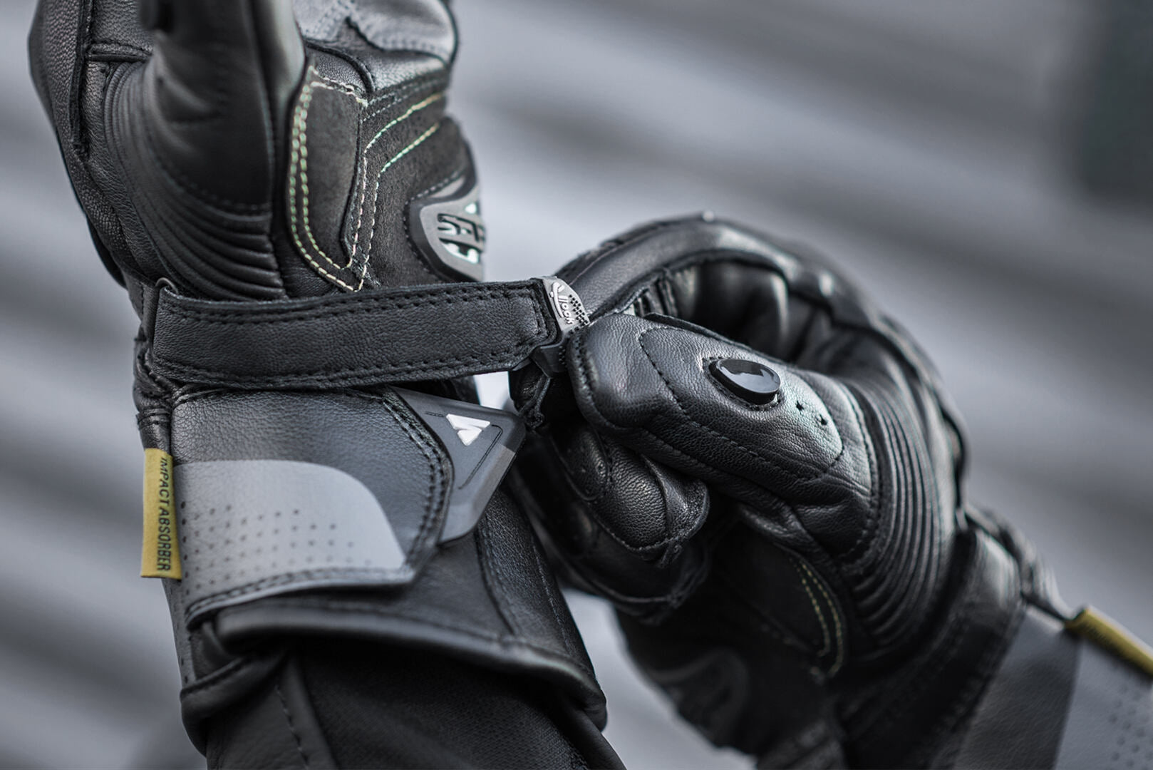 SHIMA STR-2 Moto Corrida Luvas Vermelha Fluo