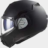 LS2 FF906 ADVANT MOTOCICLETA DE TURISMO CAPACETE MODULAR PRETO FOSCO SÓLIDO