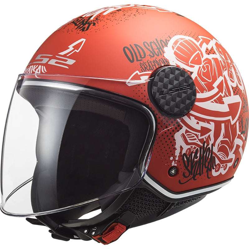 LS2 OF558 SPHERE LUX SKATER MATT RED – 1 – Maximomoto PT