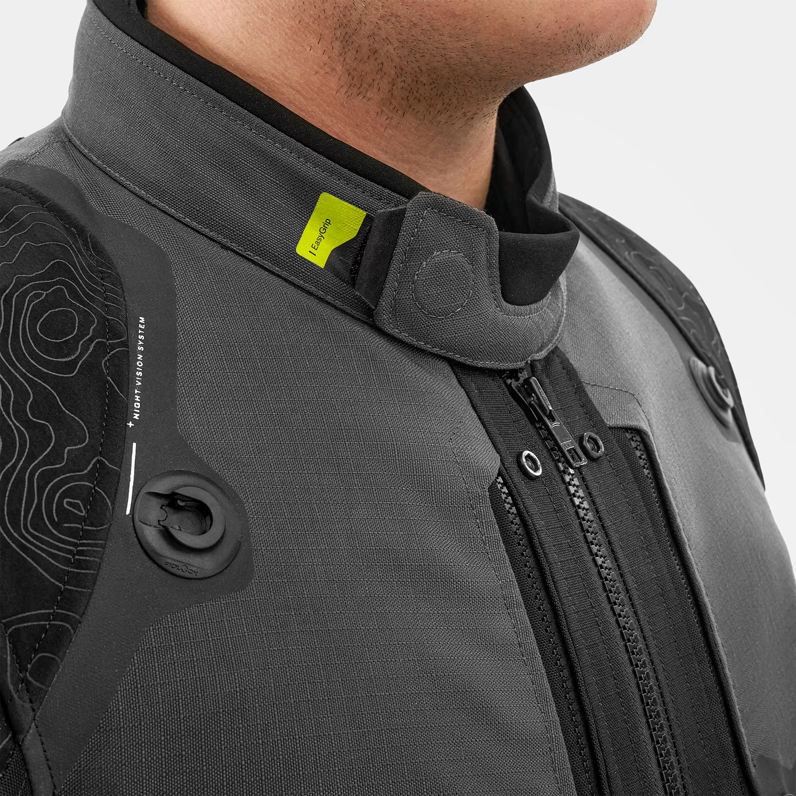 SHIMA TRACKER HOMBRE DE MOTO DE TURISMO CHAQUETA GRIS CLARO – 9 – Maximomoto PT