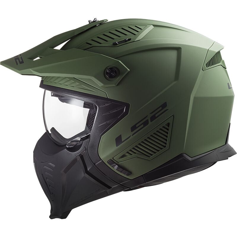 LS2 OF606 DRIFTER SOLID MATT MILITARY GREEN – 3 – Maximomoto PT