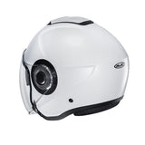HJC i40N UNI Casco Abierto Para Moto Semiplano Blanco Perla