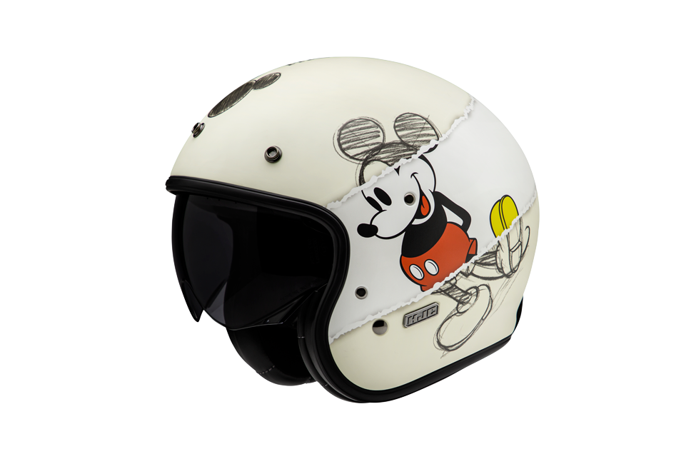HJC V31 Disney Mickey Sketch MC1SF Casco urbano abierto – 1 – Maximomoto PT