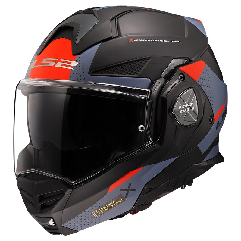LS2 FF901 ADVANT X OBLIVION M.BLACK BLUE – 4 – Maximomoto PT
