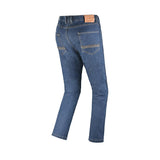 BELA RIO Denim Jeans Moto Senhora Calcas Azul