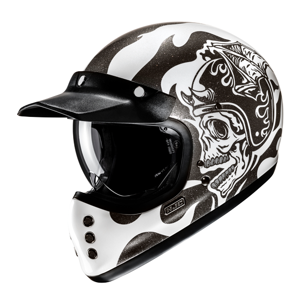 HJC V60 FLAME MC5 Casco Integral De Moto De Estilo Clásico – 1 – Maximomoto PT
