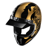 HJC V60 FLAME MC9 Casco Integral De Moto De Estilo Clásico Retro