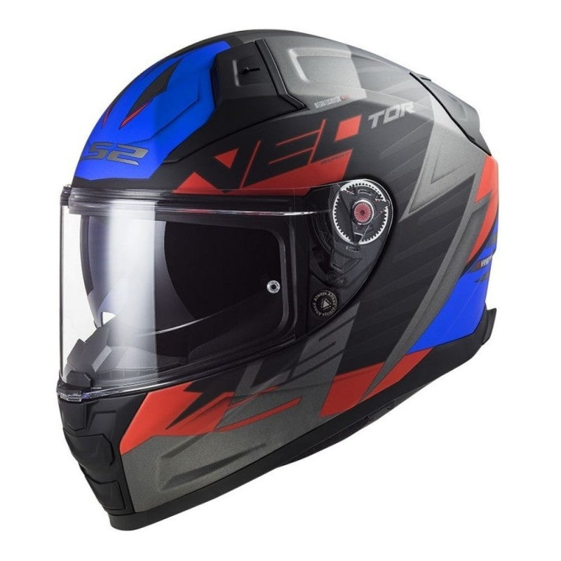 LS2 FF811 VECTOR II ABSOLUTE M.BLACK RED BLUE – 2 – Maximomoto PT