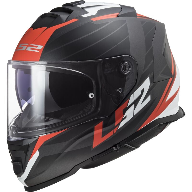 LS2 FF800 STORM NERVE MATT BLACK RED – 2 – Maximomoto PT