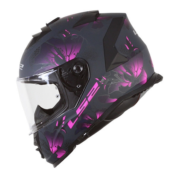LS2 FF800 STORM BURST CAPACETE INTEGRAL DE MOTO MATE PRETO ROSA – 5 – Maximomoto PT