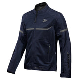 SEVENTY SD-JR30.1 Mojave para hombre azul marino casacos de motociclismo