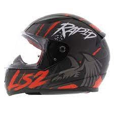 LS2 FF353 RAPID RAVEN M.BLACK WHITE RED – 7 – Maximomoto PT