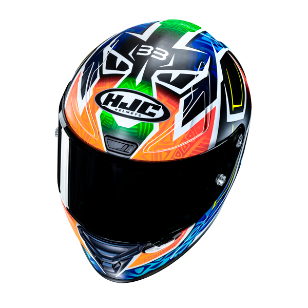 HJC RPHA 1 BINDER REPLICA 20 MC27SF Casco Integral De Competición – 4 – Maximomoto PT